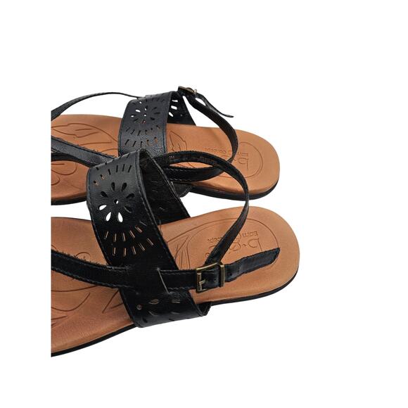 BOC Born Concept Sandals Womens 9 M Black Clearwater Thong Slingback - Picture 3 of 6